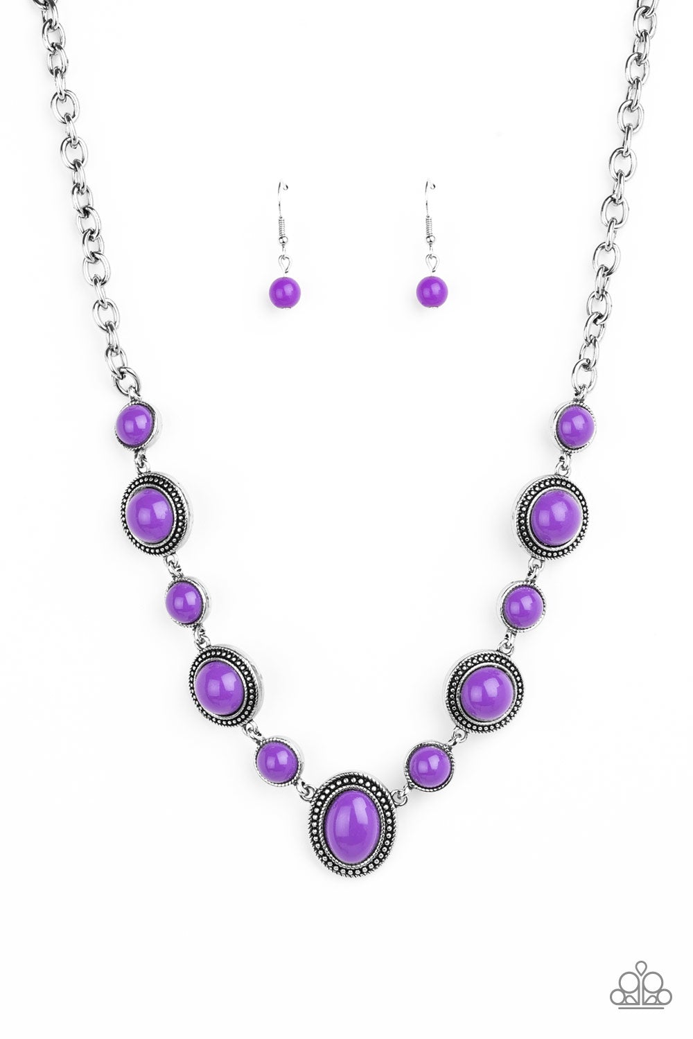 Voyager Vibes Purple Necklace