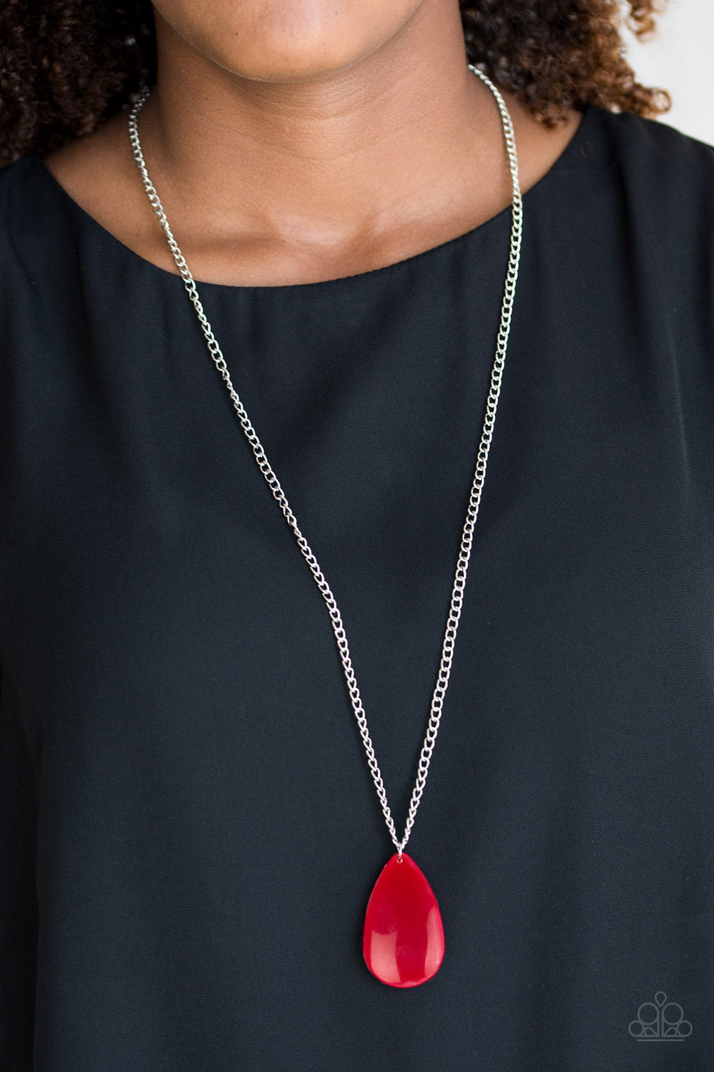 So Pop-YOU-lar Red Necklace