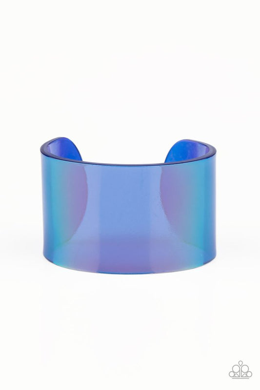 Holographic Aura Blue Bracelet