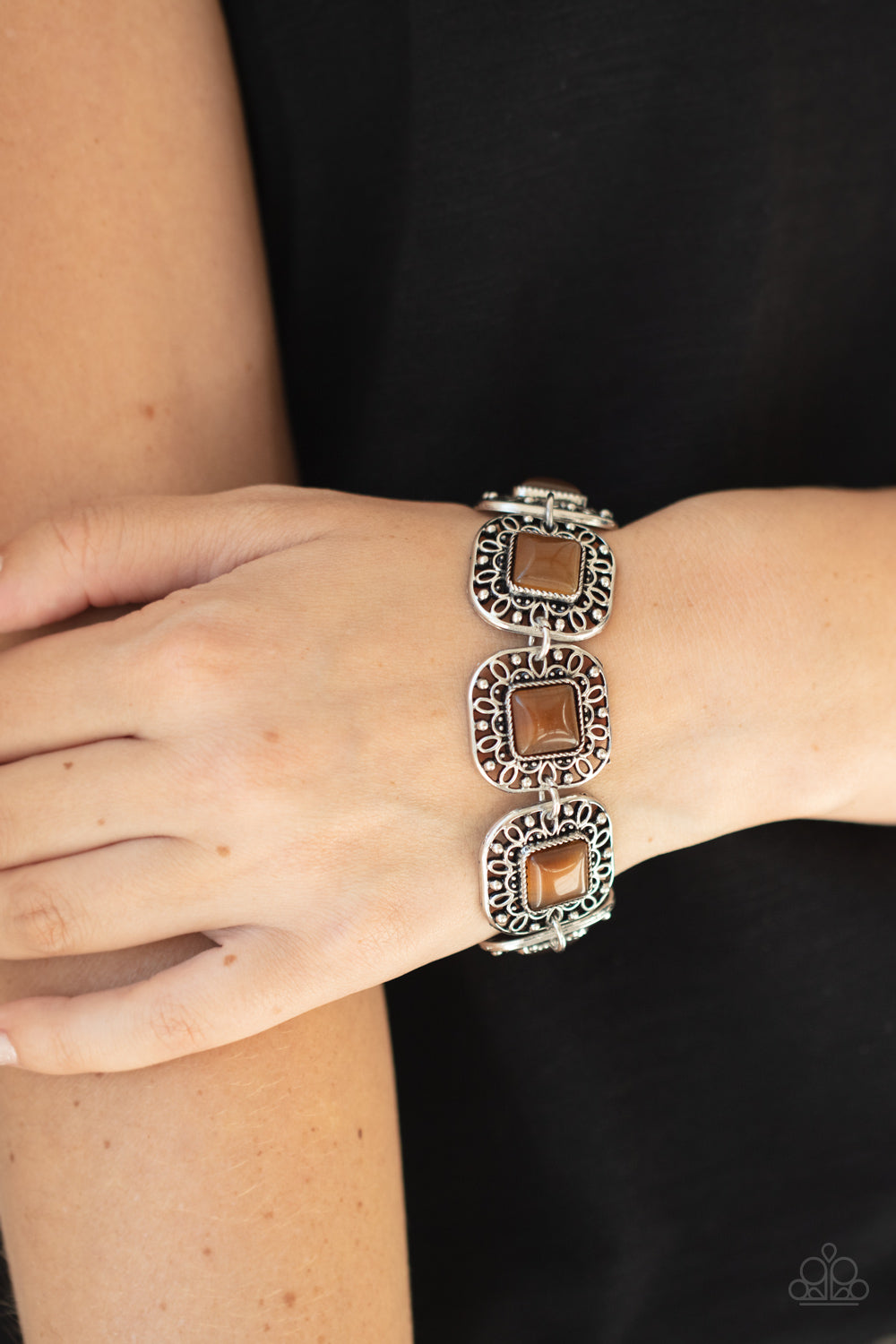 Dreamy Destinations Brown Bracelet