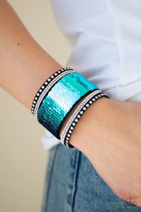 Heads or Mermaid Tails - Blue Urban Bracelet