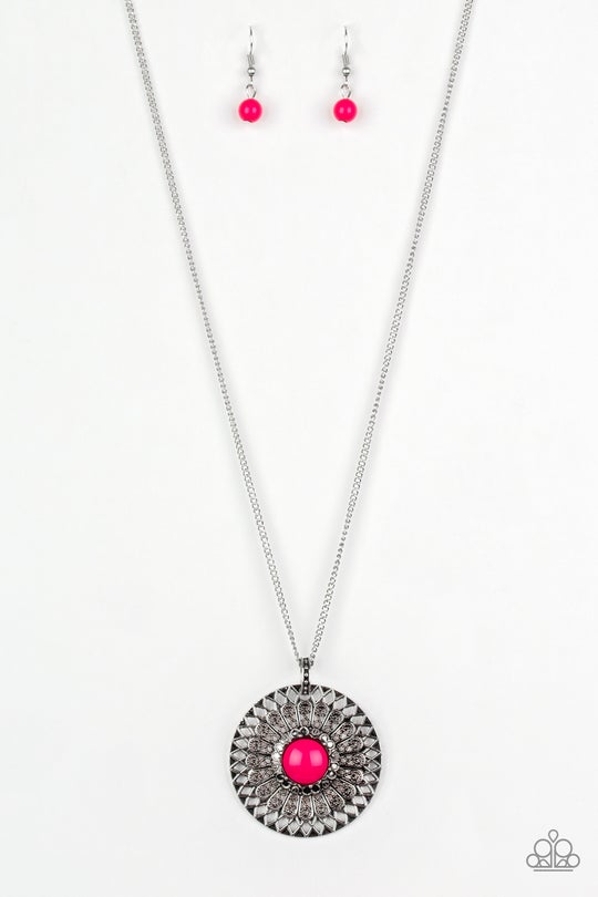 So Solar Pink Necklace